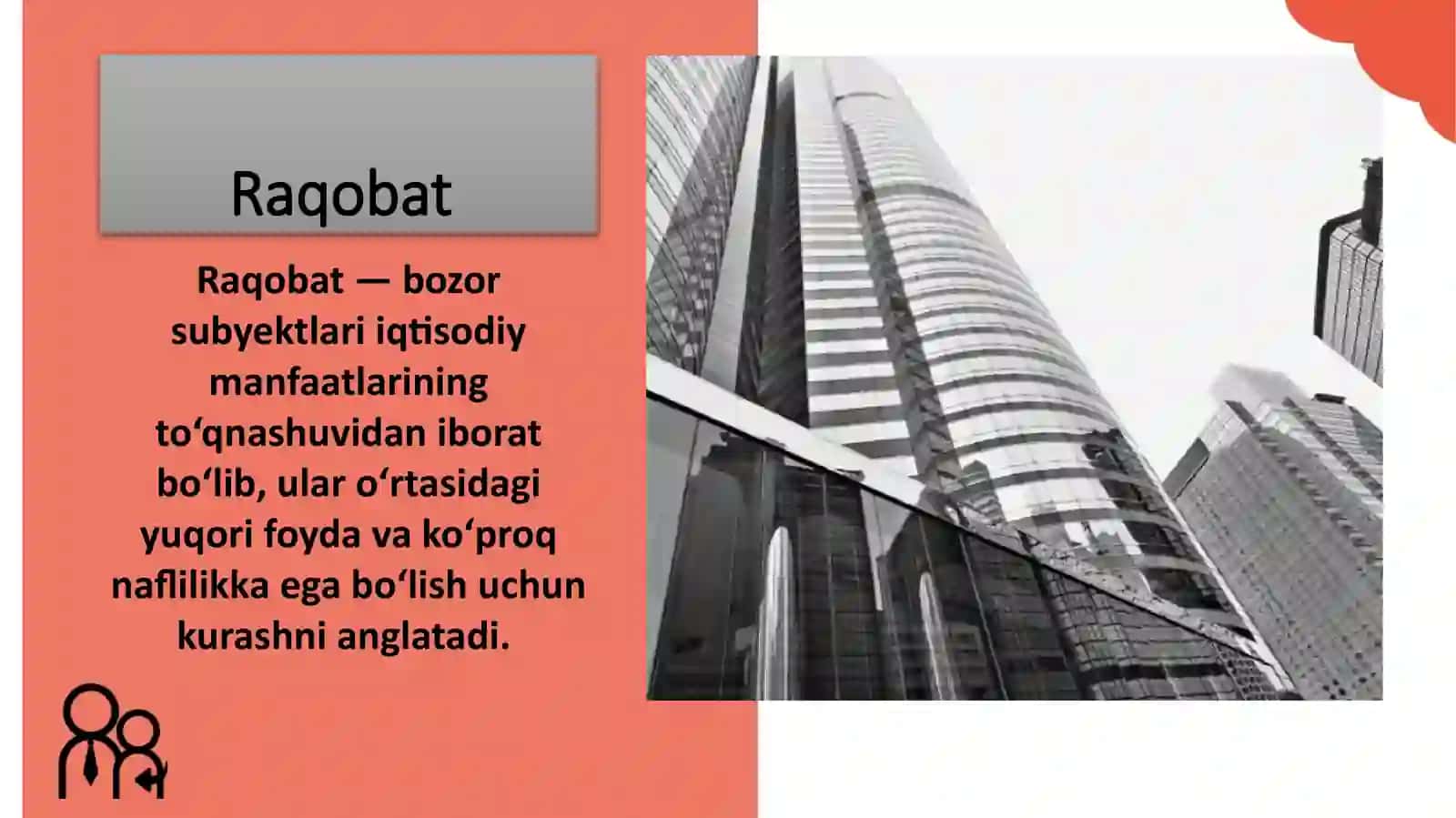 RAQOBAT VA MONOPOLIYA. NARXNING MOHIYATI VA SHAKLLANISHI. 4