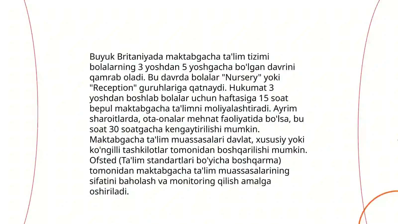 Rossiya va Buyuk Britaniyada Maktabgacha taʼlim tizimi 4