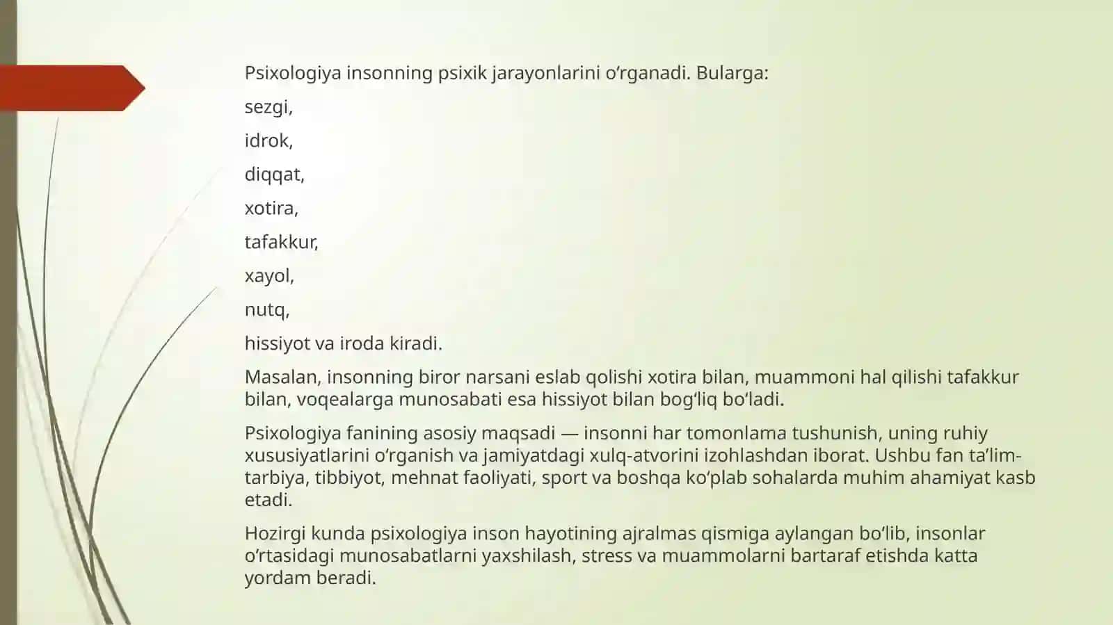 Psixologiya fani haqida tushuncha va uning ilmiy tadqiqot metodlari 4