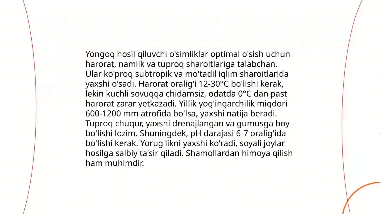 Yongoq morfologiyasi va rivojlanishi 4