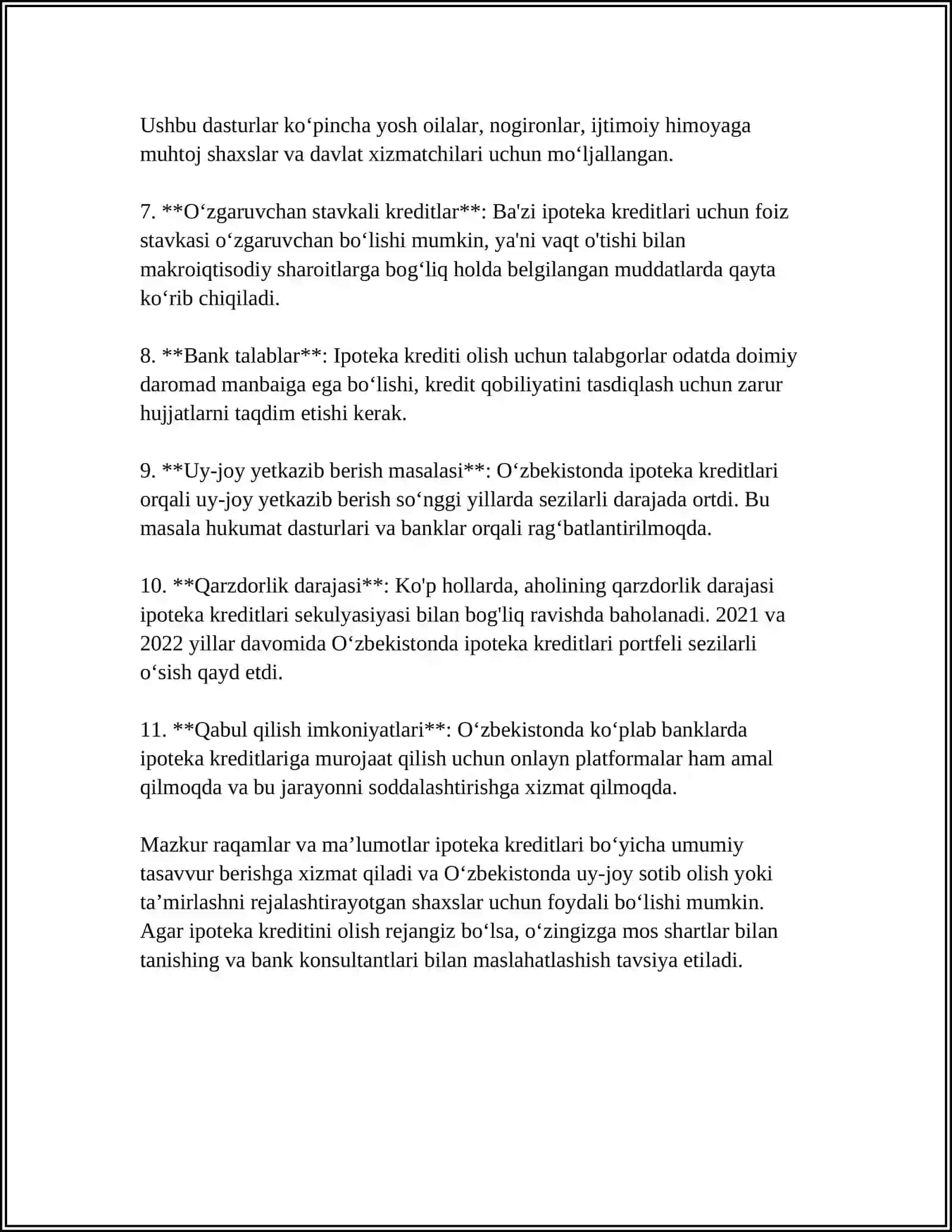 KREDITLARNING TURLARI 4