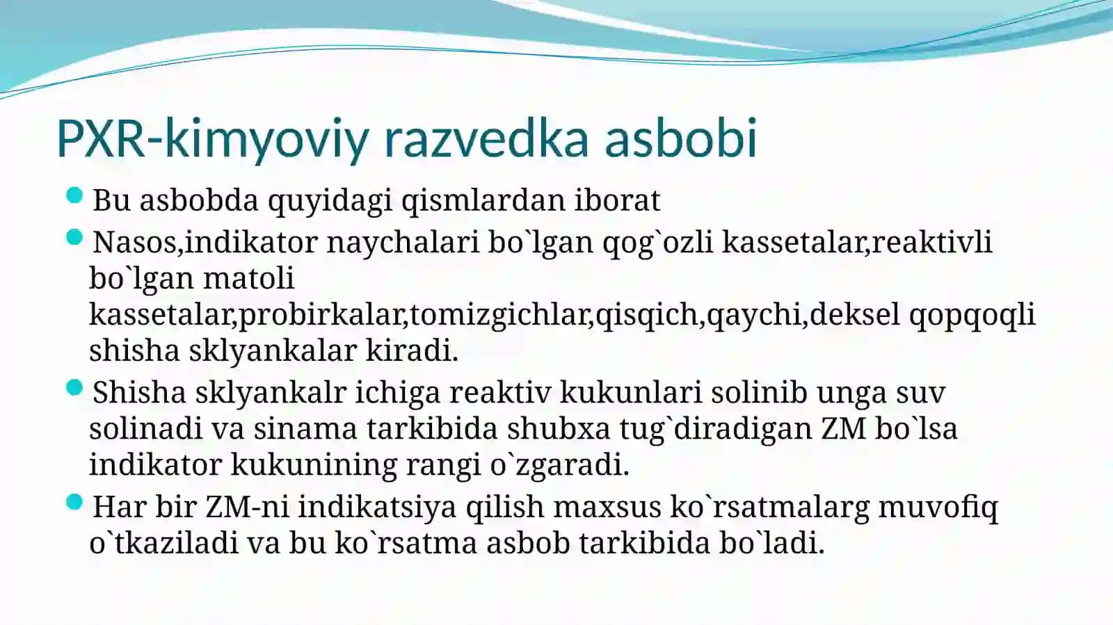 OQQ qo'llanilgan suvning ZM va RM moddalardan tozalash usullari 4