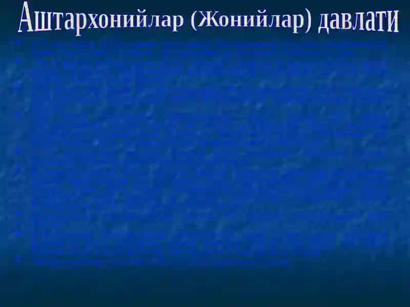 Туркистоннинг хонликларга бўлиниб кетиши 4