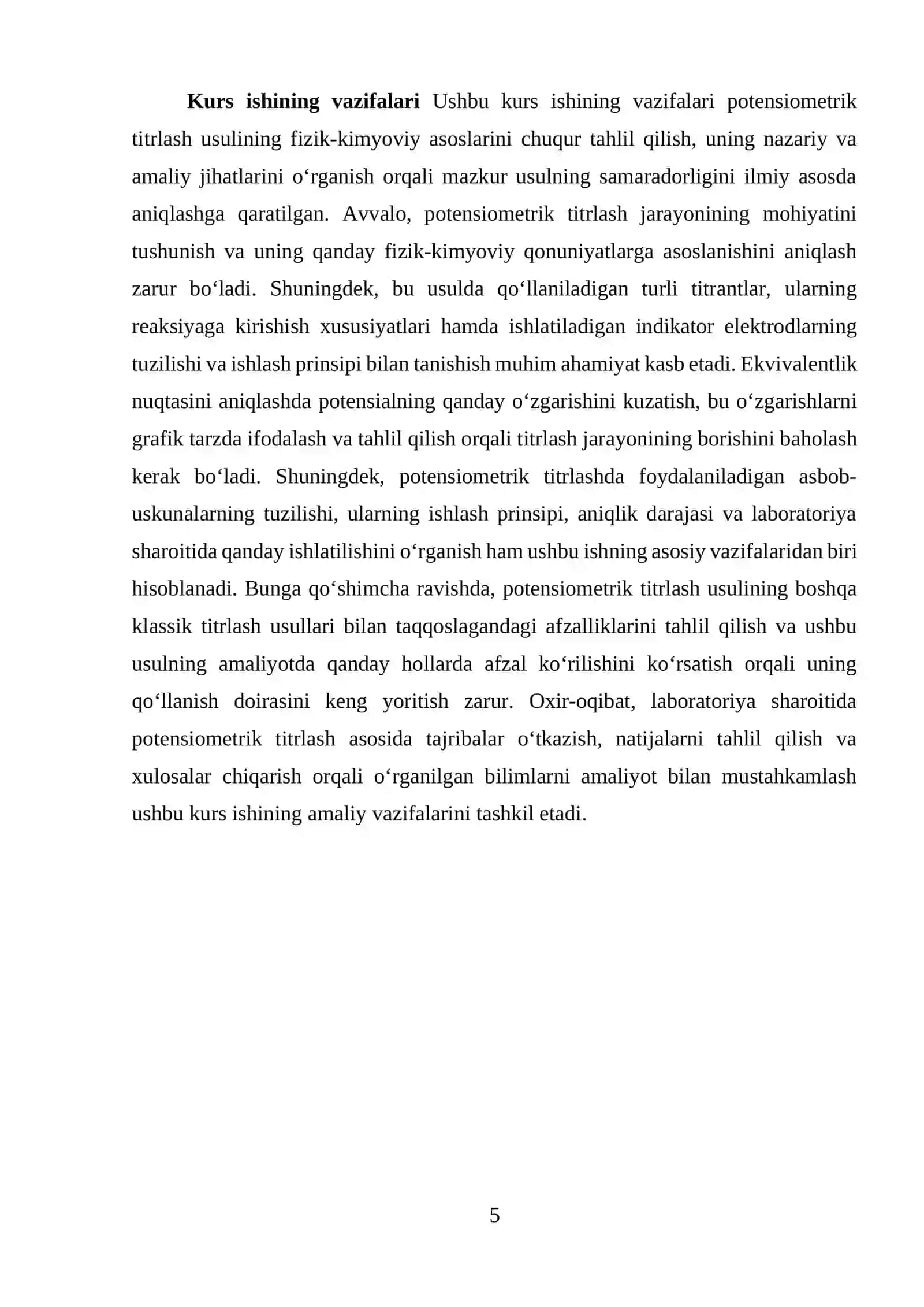 POTENSIOMETRIK TITRLASH 4