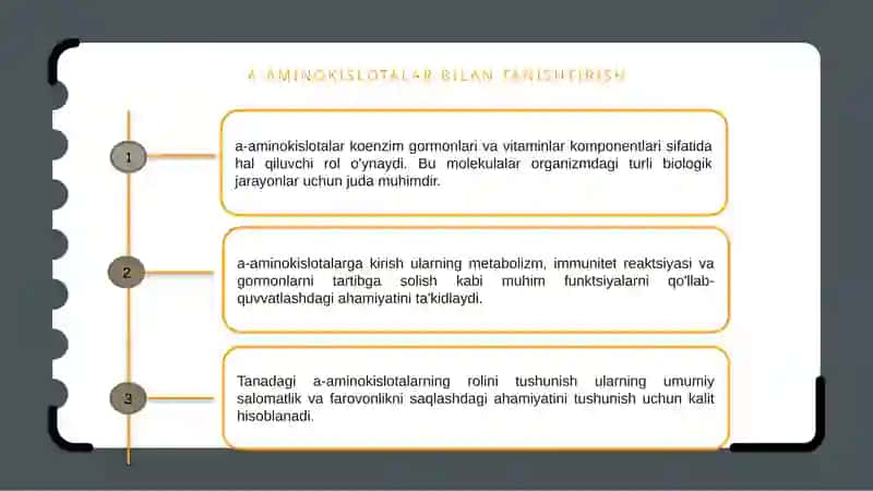 a-Aminokislotalar-koferment gormonlar va vitaminlar tarkibiy qismlari 4