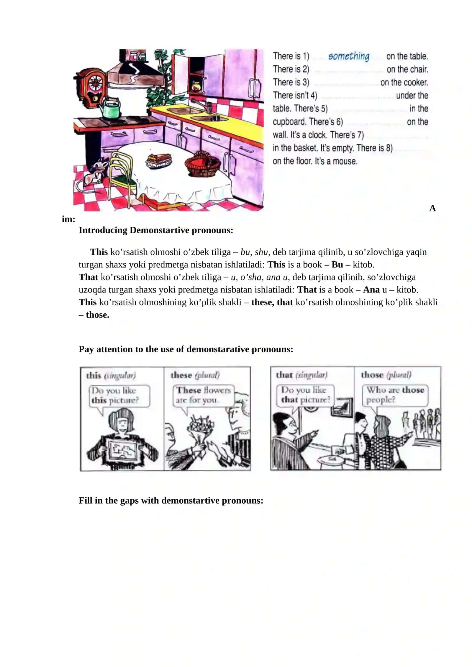 GRAMMAR: SOME/ANY DEMONSTARTIVE PRONOUNS 4