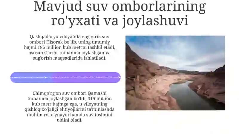 Qashqadaryodagi suv havzalari 4