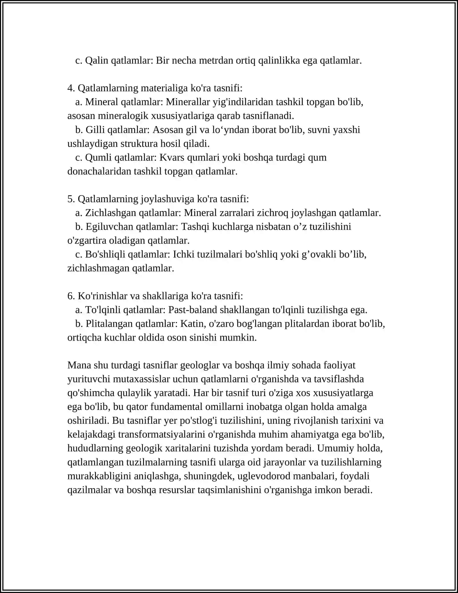 QATLAMLARNING LITOLOGIK TARKIBI VA O’ZGARUVCHANLIGI 4