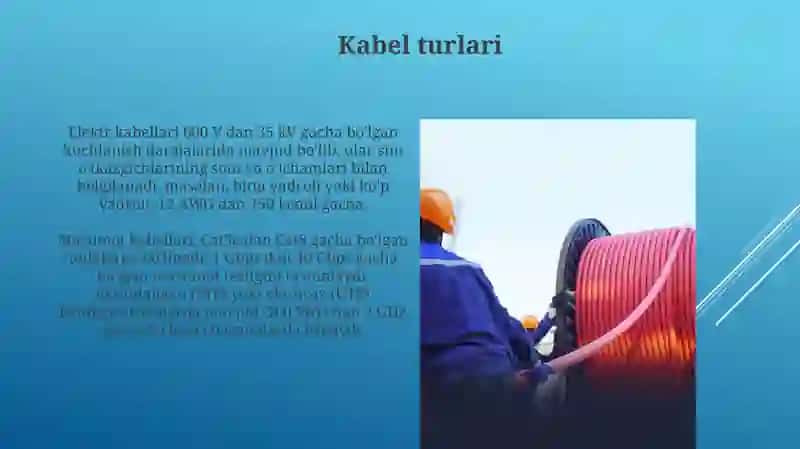 Kabellarni trasheyalarda joylashtirish usullari 4