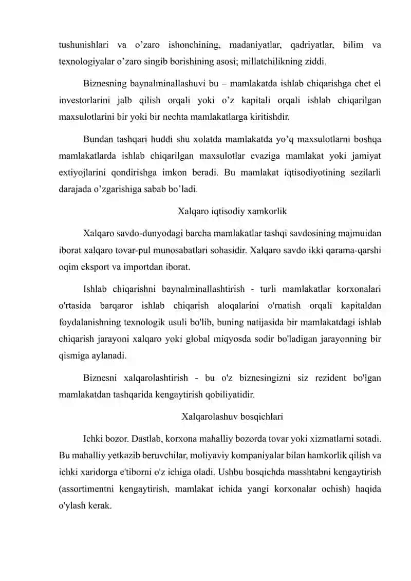 Xalqaro bizness moliyasi 4