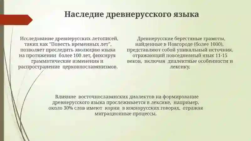 Язык Киевской Руси (IX-XII вв) 4