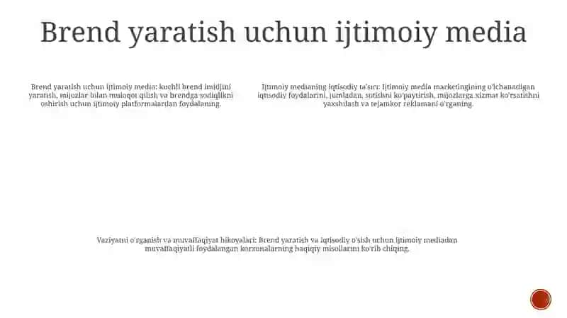 Ijtimoiy Saytlarda Biznesni Rivojlanishi Va Iqtisodiy Samaradorligi 4