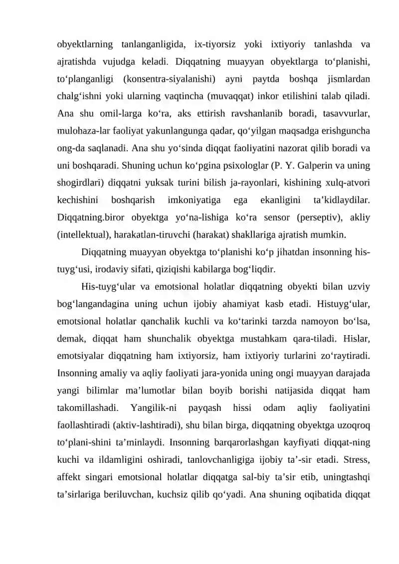 Diqqat haqida 4