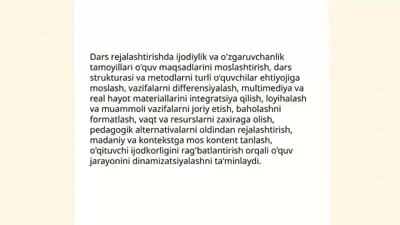 Chet tilini o'qitishda ijodiy yondashuvlarning nazariy asoslari 4