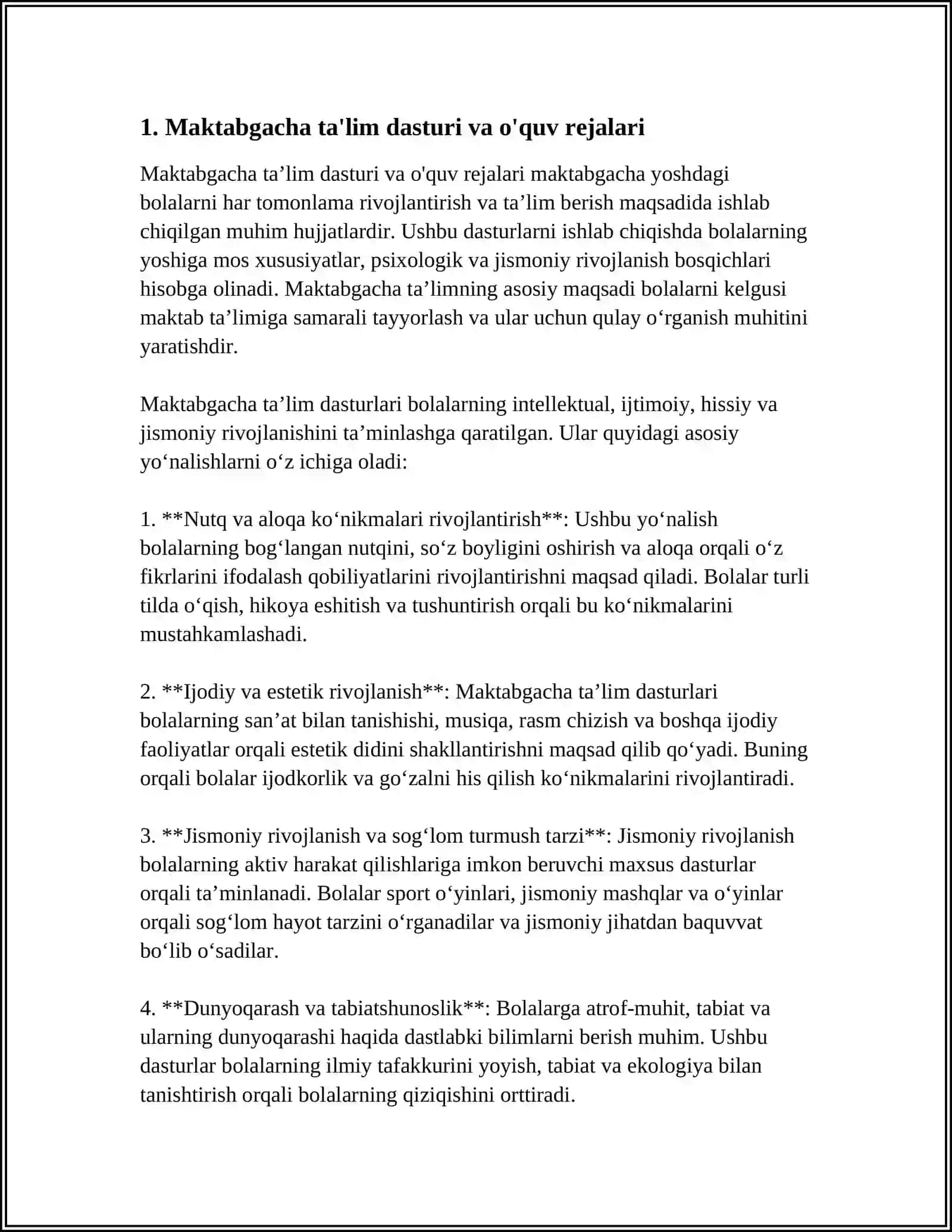 MAKTABGACHA TAʼLIM SOHASIGA OID 4
