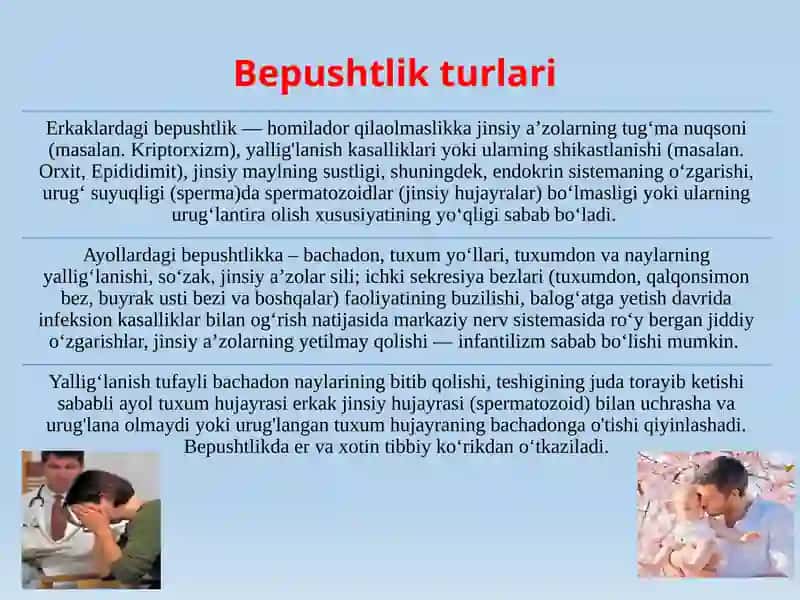 Bepushtliklabaratordiagnostikasi 4