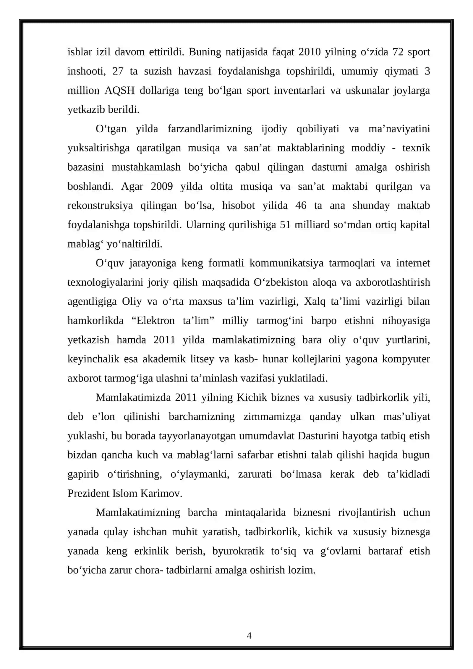 HOZIRGI ZAMON INGLIZ TILIGA EGA VA UNING O’ZBEK TILIDA BERILISHI 4