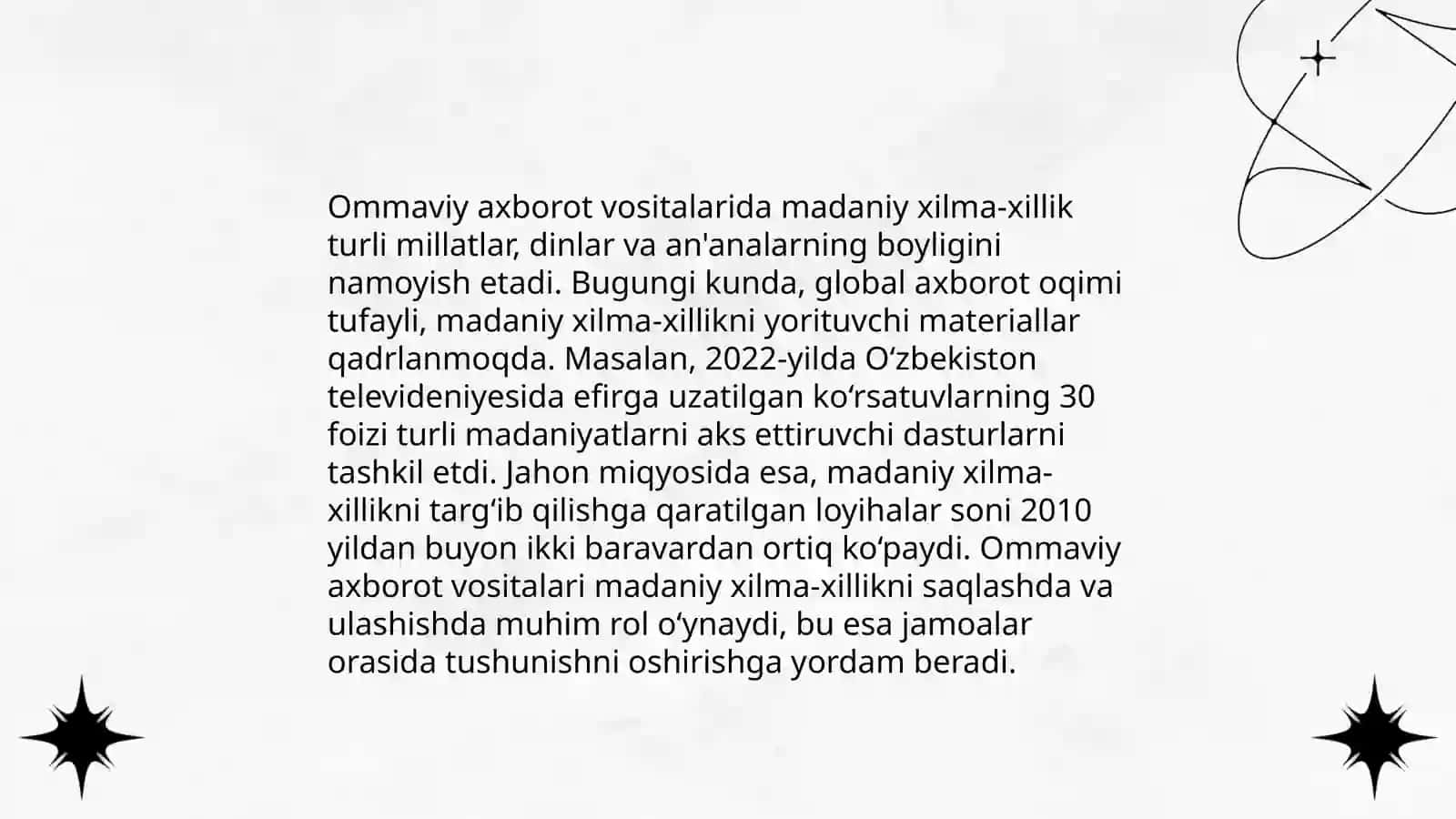 Media va axborot savodxonligi fanidan ta'lim 4