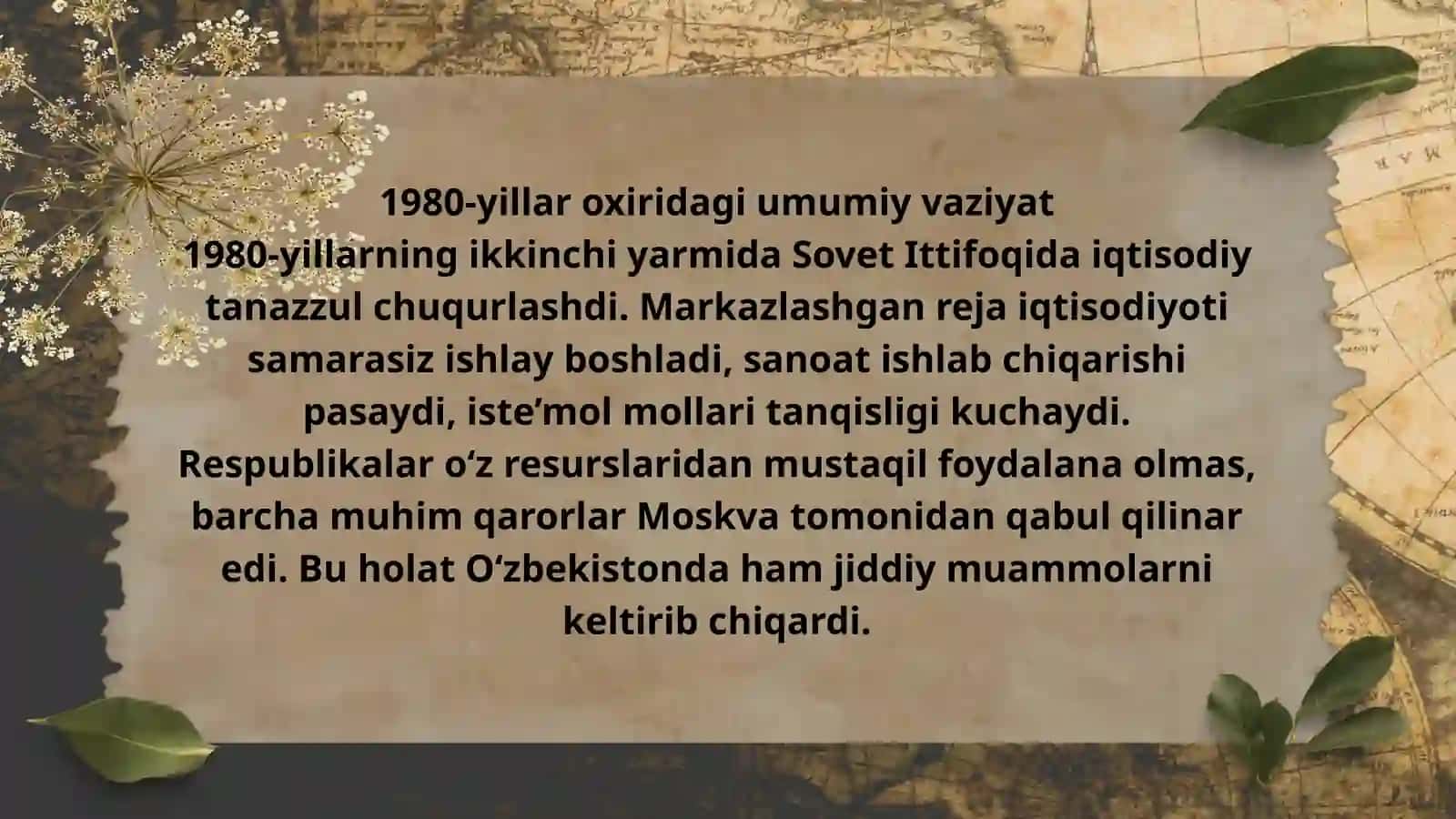 Mustaqil O'zbekiston Respublikasining tashkil topishi va uning tarixiy ahamiyati 4