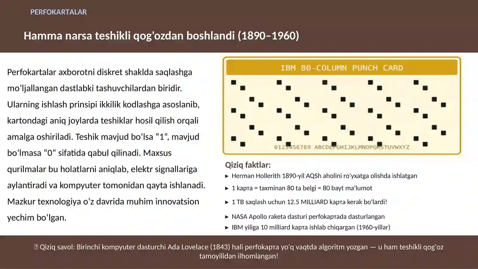 AXBOROTNI SAQLASH QURILMALARINING RIVOJLANISH TARIXI 4