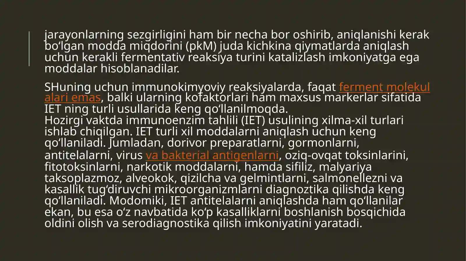 immunoenzim tahlilining geterogen usuli 4