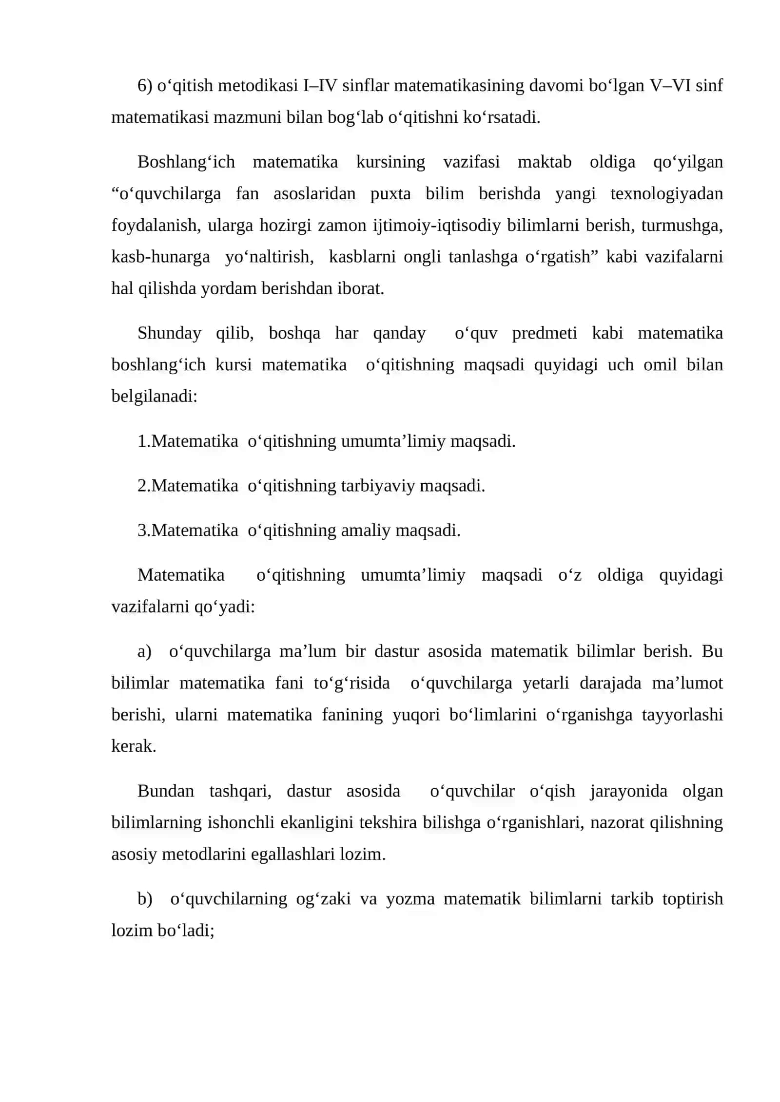Boshlang'ich sinflarda matematika o'qitish 4