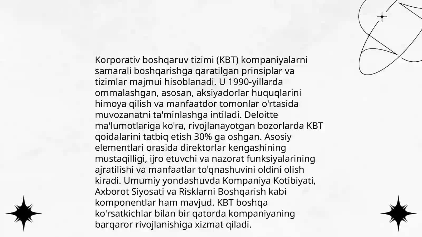 Korporativ boshqaruv konsepsiyasi 4