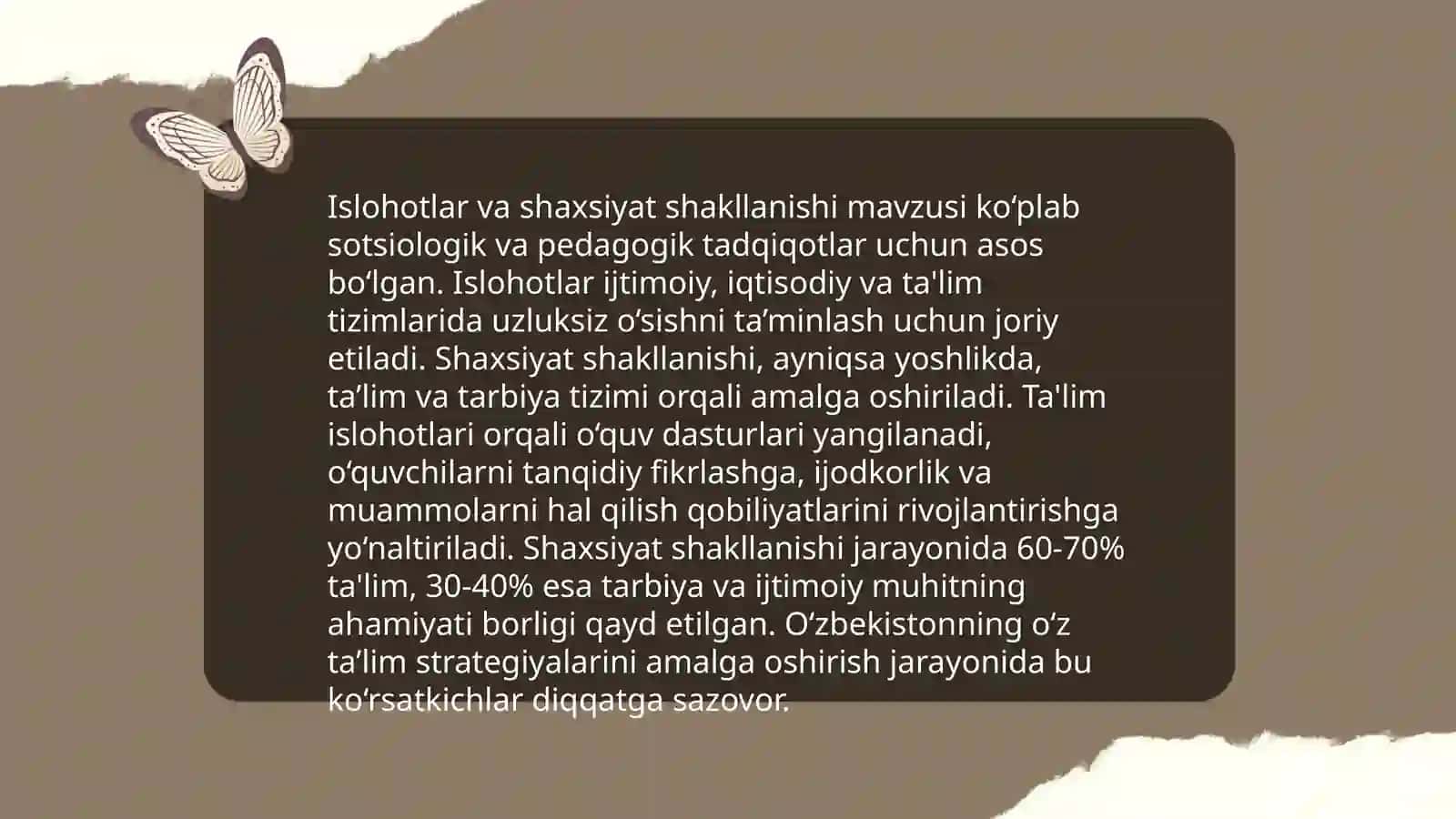 Erikson yosh davrlar klassifikatsiyasi 4