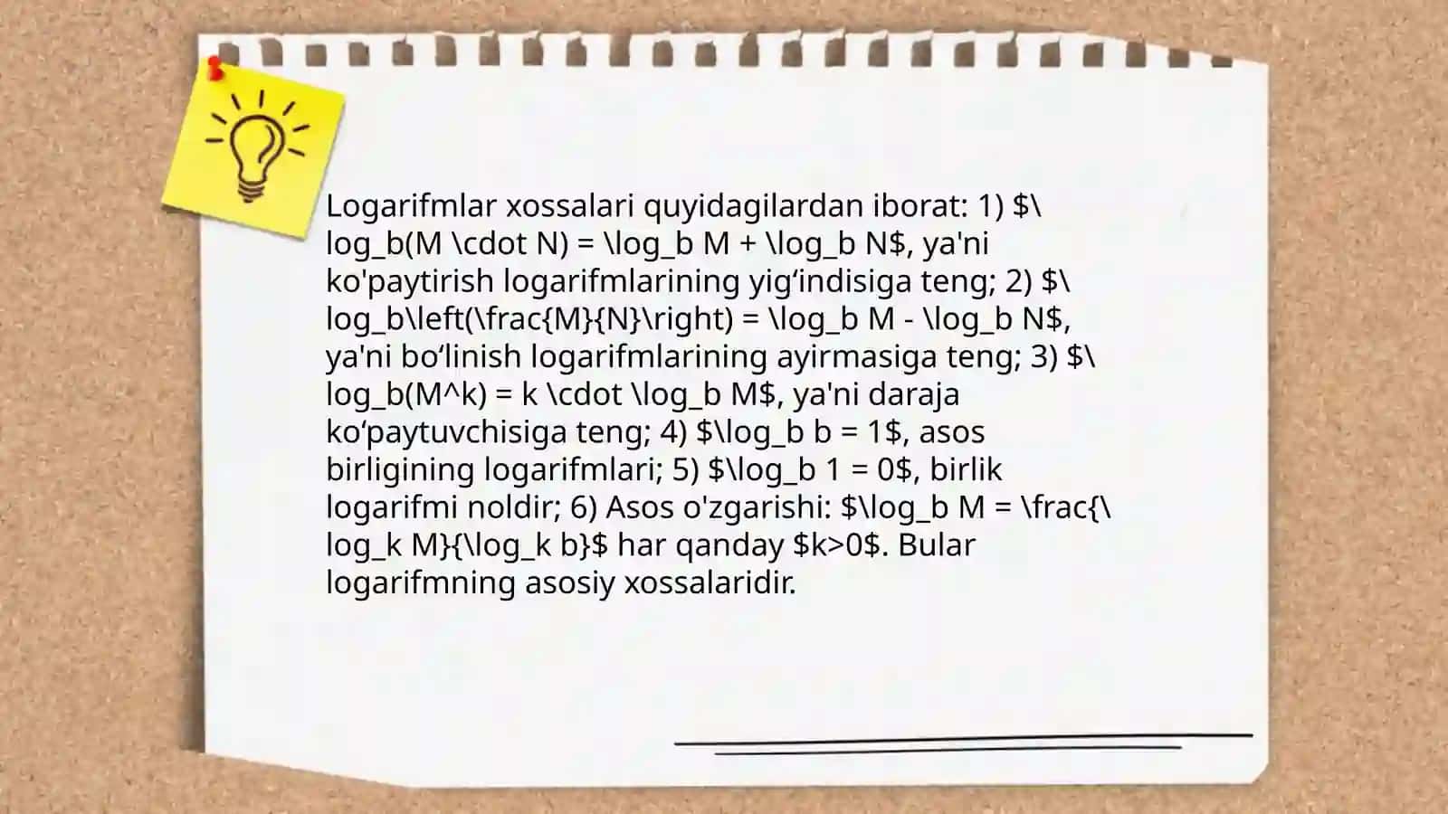 Logarifmik tenglama va tengsizliklarni oʻqitish metodikasi 4