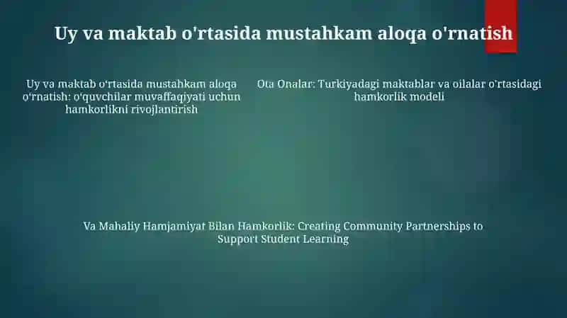 Hamkorlik jamiyat rivojlanishiga yordam beradi 4