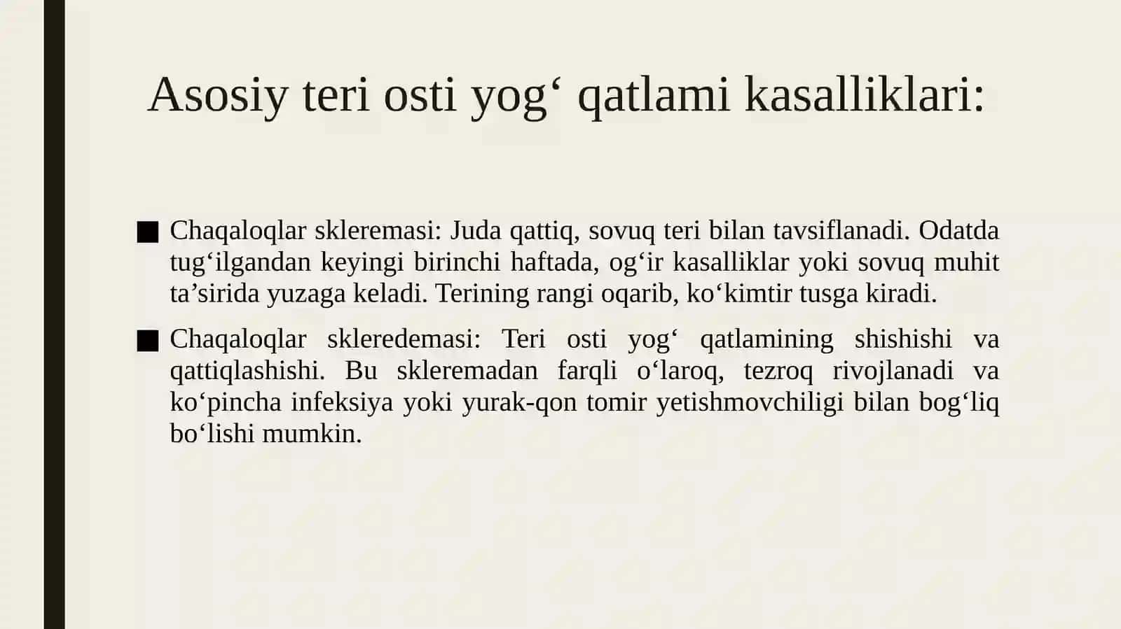 Chaqaloqlarda teri osti yog‘ qatlami kasalliklari 4