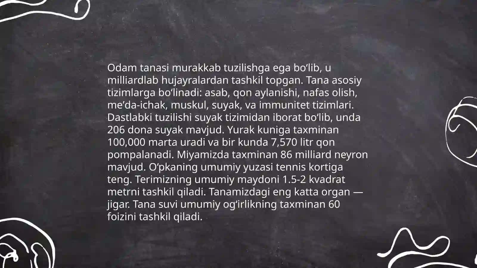Anatomik iboralarning tarjimasi 4