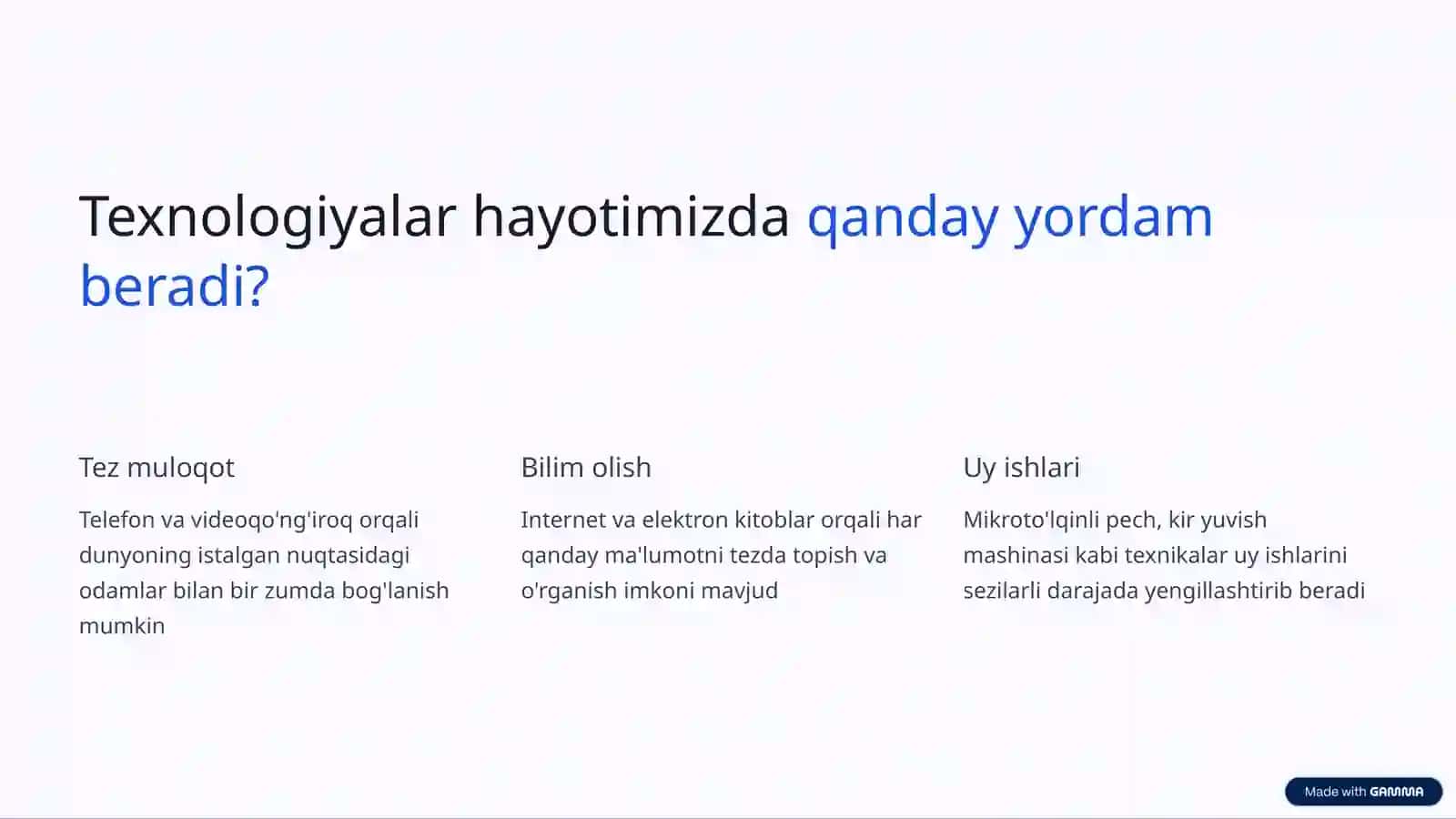 Zamonaviy texnologiyalar ezgulik xizmatida 4