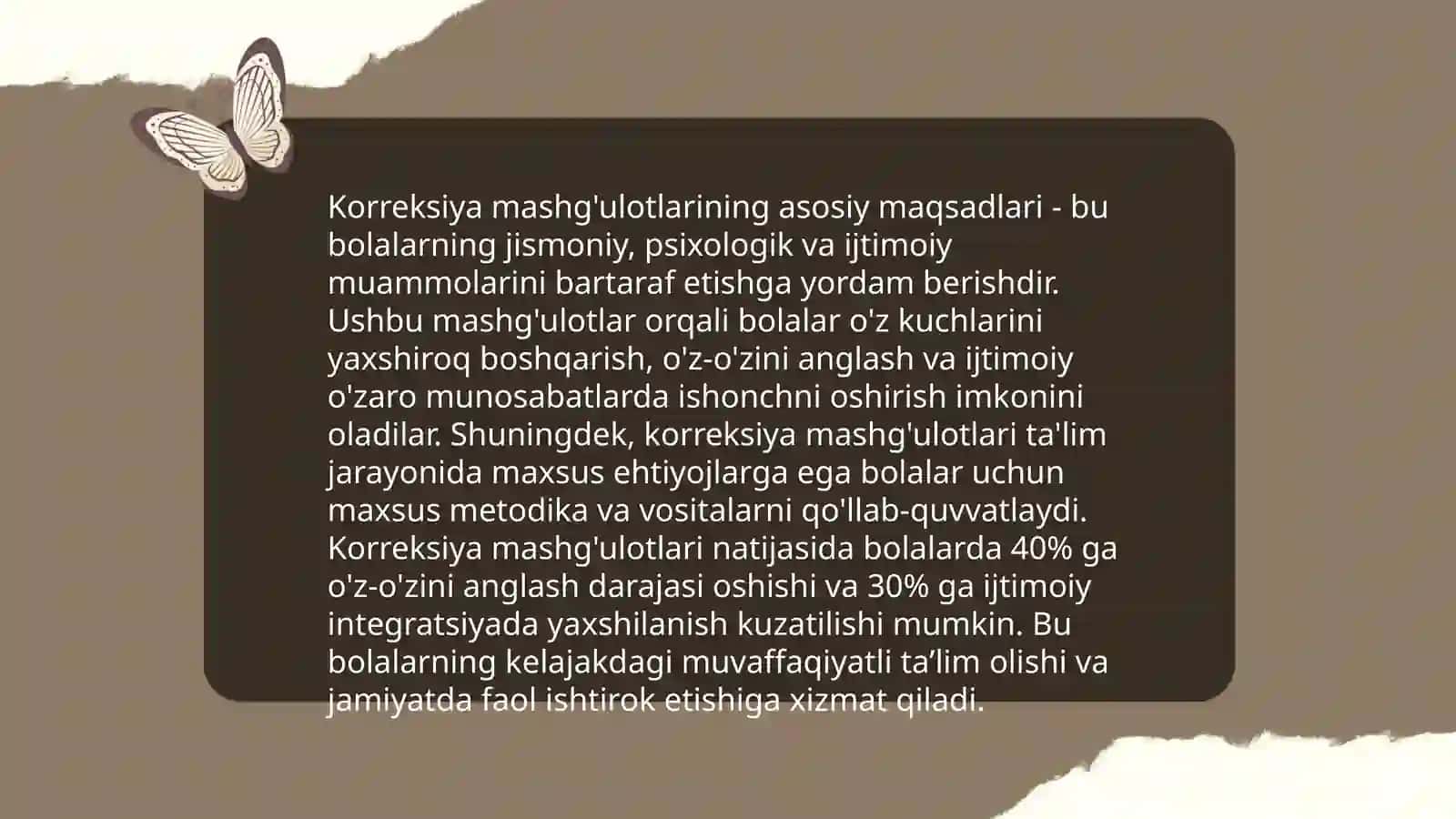 Sezgilarni rivojlantirish korreksiya mashgʻulotlarini õtkazish maqsadi va metodikasi 4
