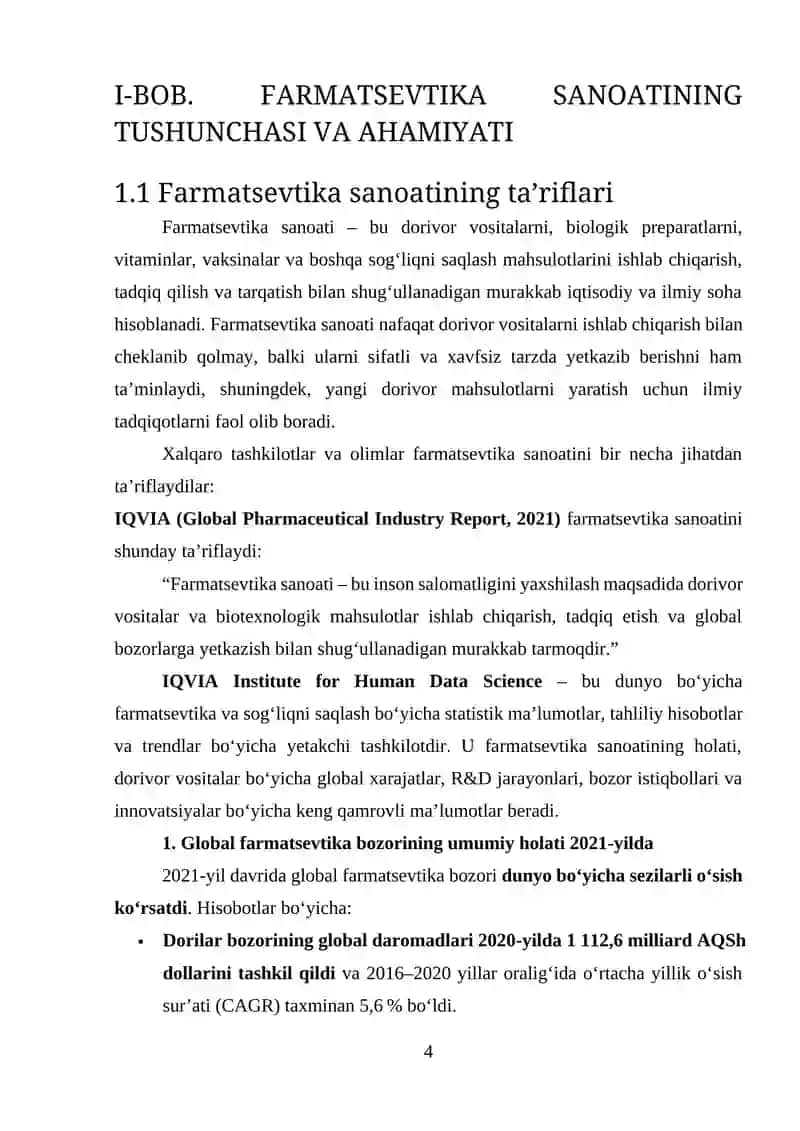 FARMATSEVTIKA SANOATINING RIVOJLANISH OMILLARI 4