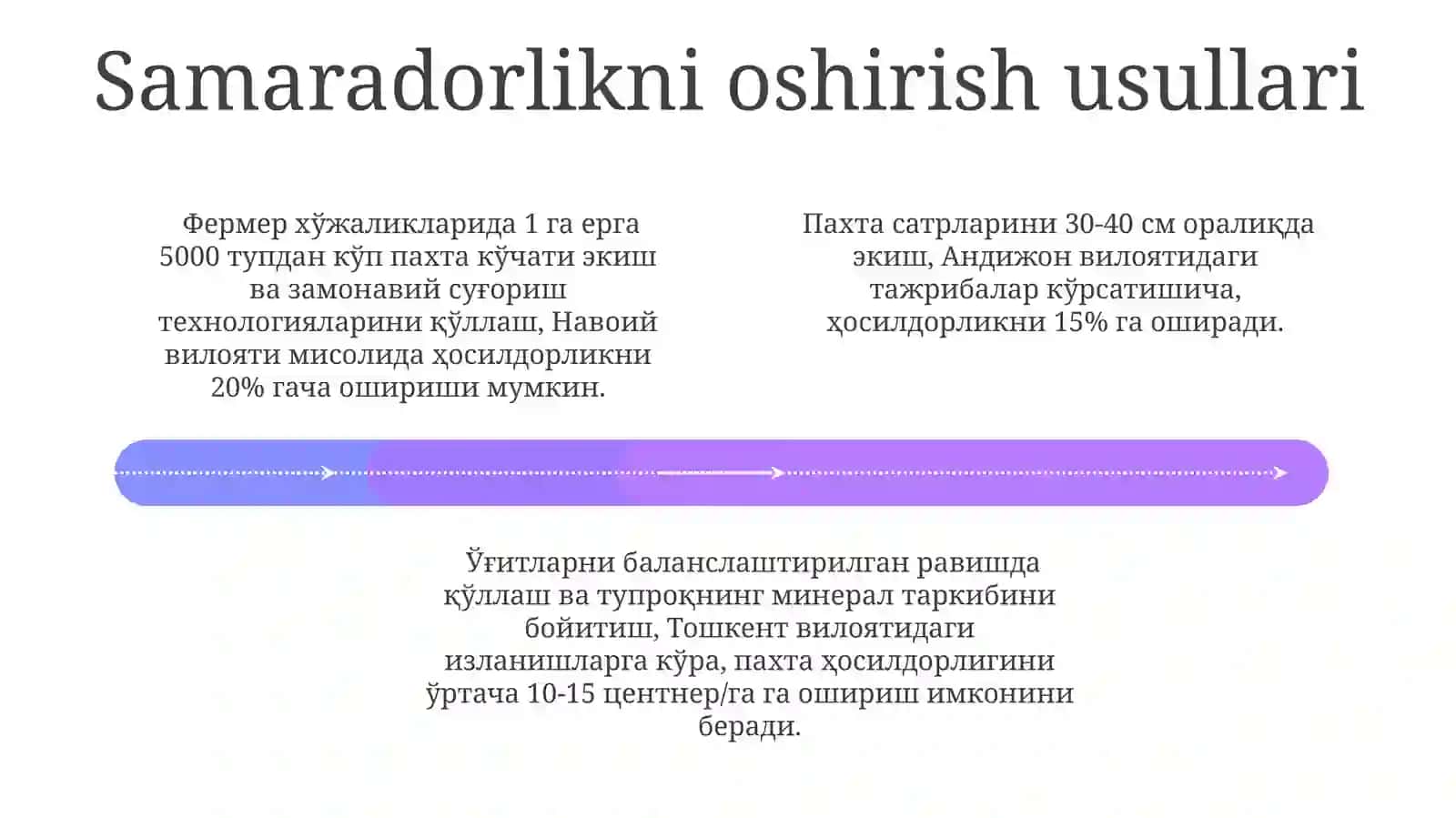 Paxta Tozalash va Saralash Usullari 4