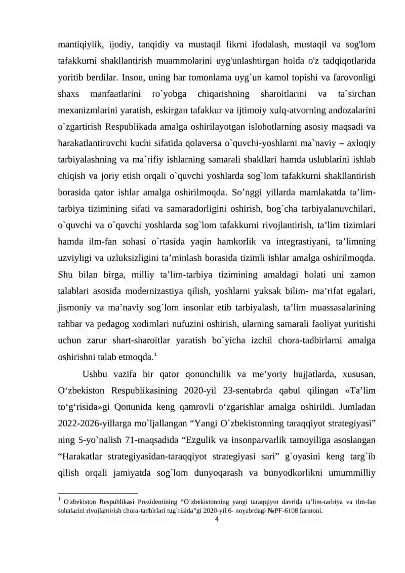 O'quvchilarda Sog'lom Tafakkur Rivojlantirish 4