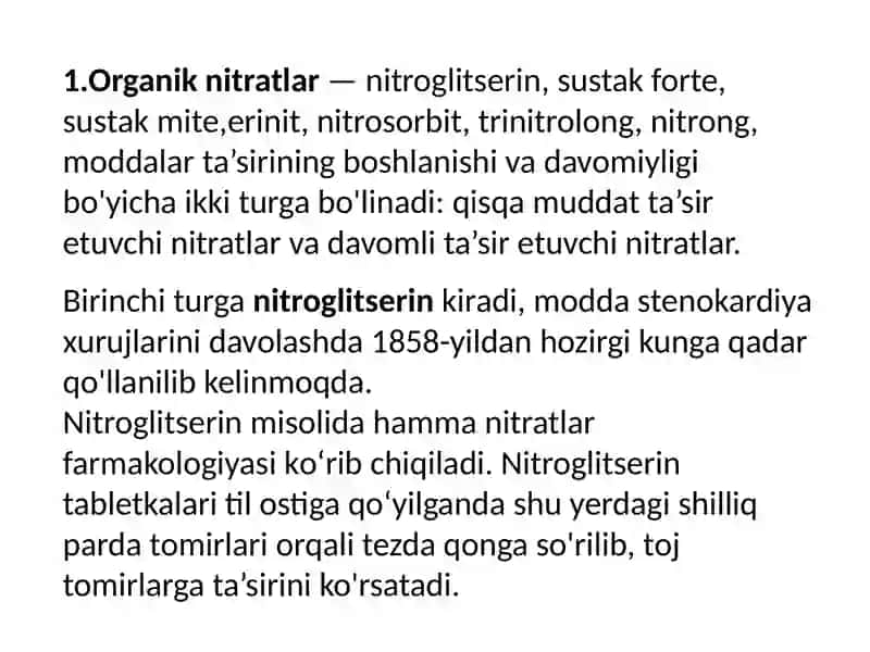 Antianginal dorivosi talari 4