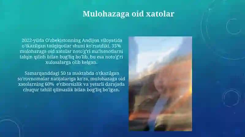 Mulohazani qo'llash usullari 4