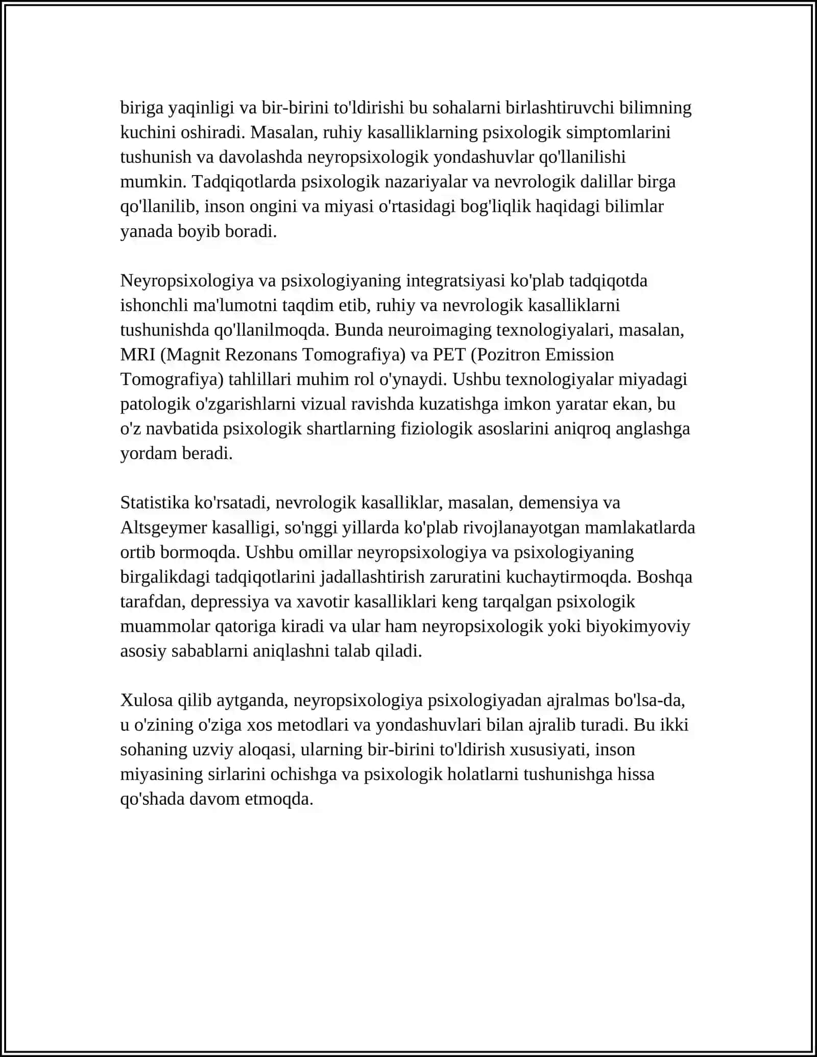 NEYROPSIHALOGIYADA BOSHQА FANLAR BILAN ALOQASI 4