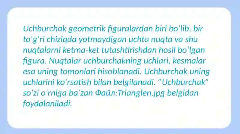Turli shakllar yuzasini topishga doir masalalar 4
