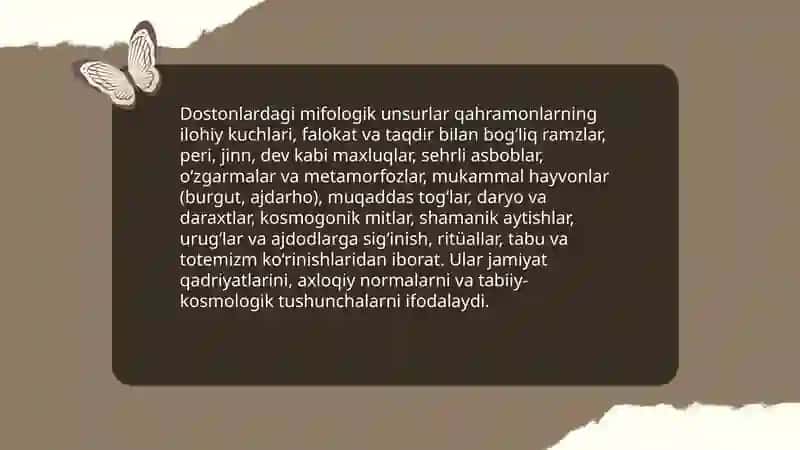 Xalq dostonlari va mifologiya 4