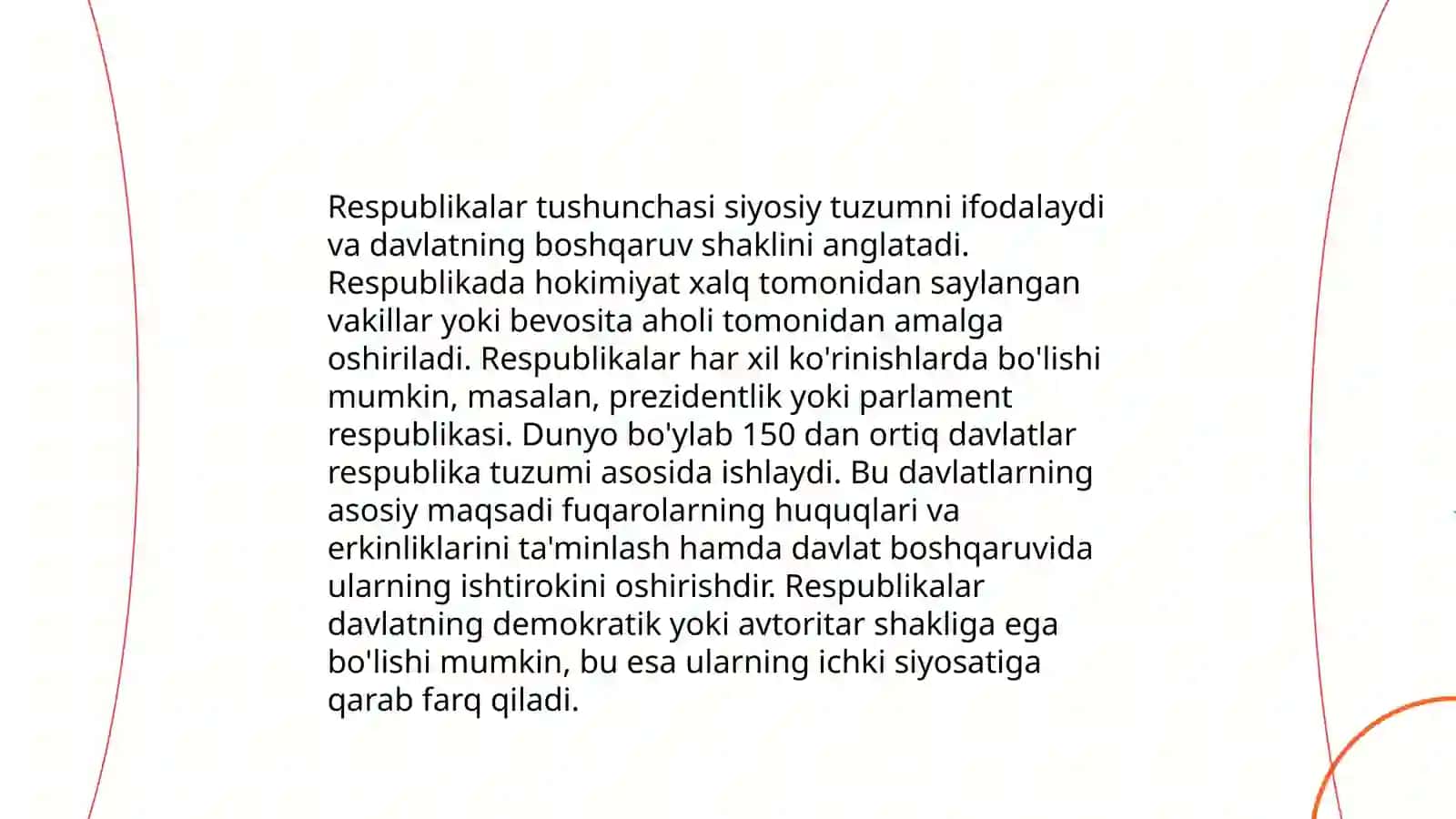 Dunyoning siyosiy xaritasidagi respublikalar 4