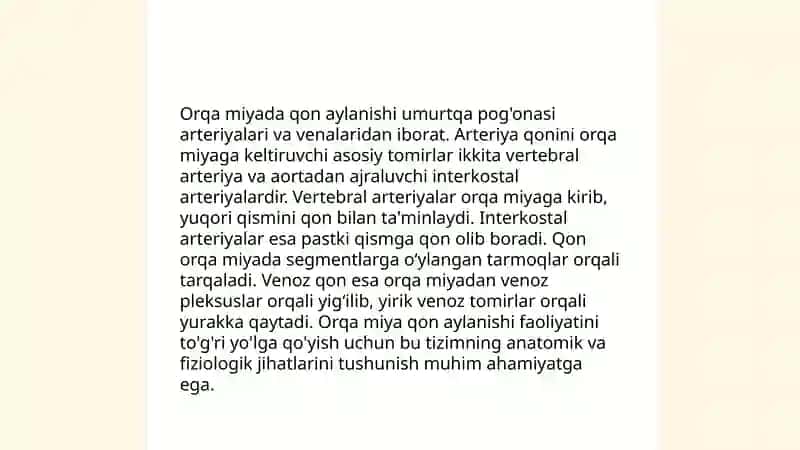 Bosh va orqa miyada qon aylanshining buzilishi 4