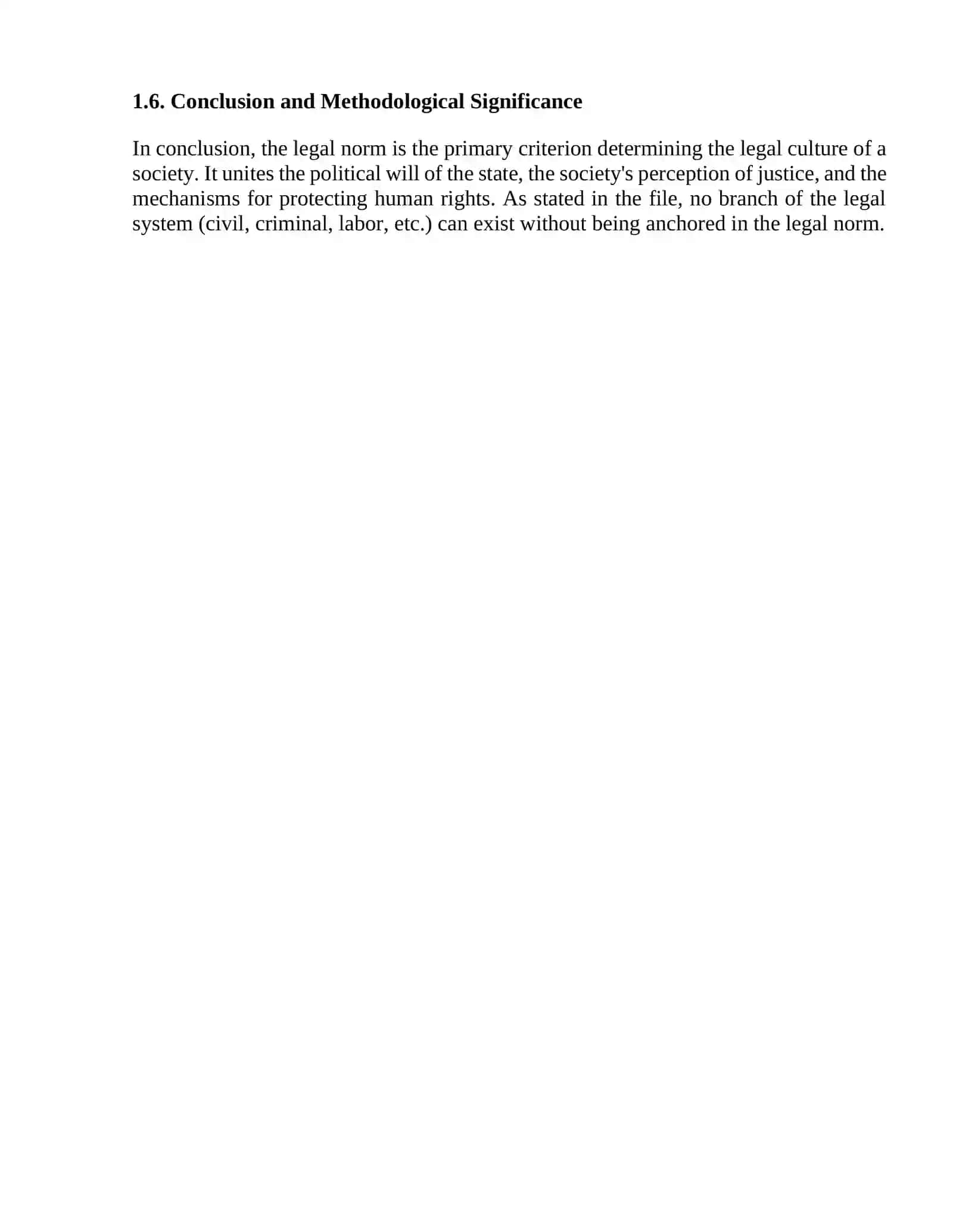 The structure of a legal norm, hypothesis, disposition and sanction 4