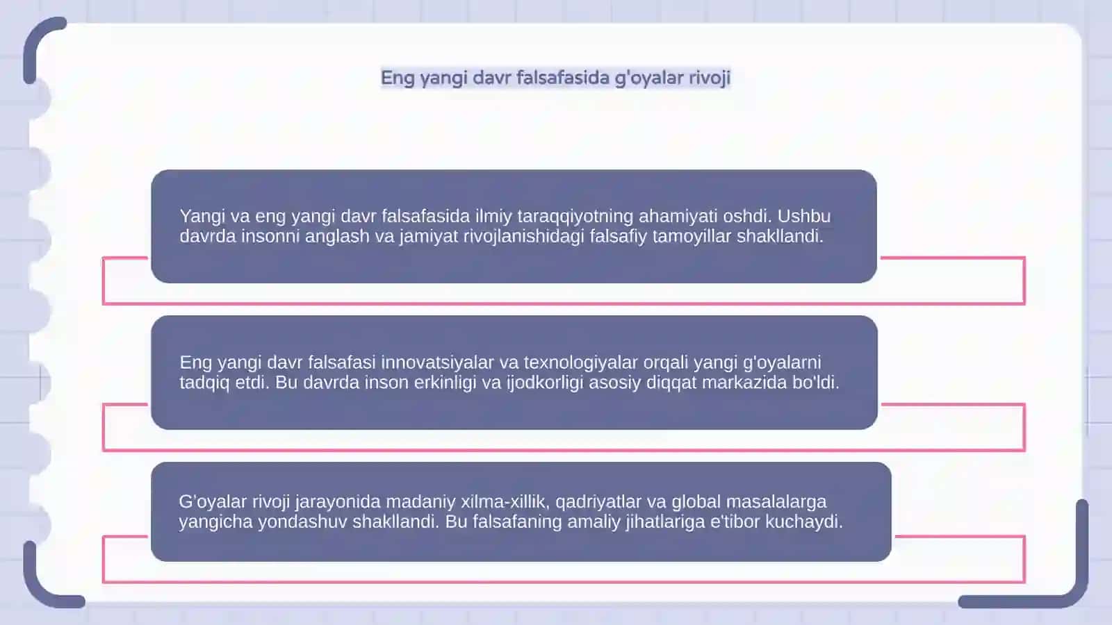 Yangi va eng yangi davr falsafa fanidagi ustuvori yoʻnalishlari 4