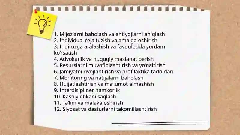 Ijtimoiy ishchi kasbi va zamonaviy talablari 4