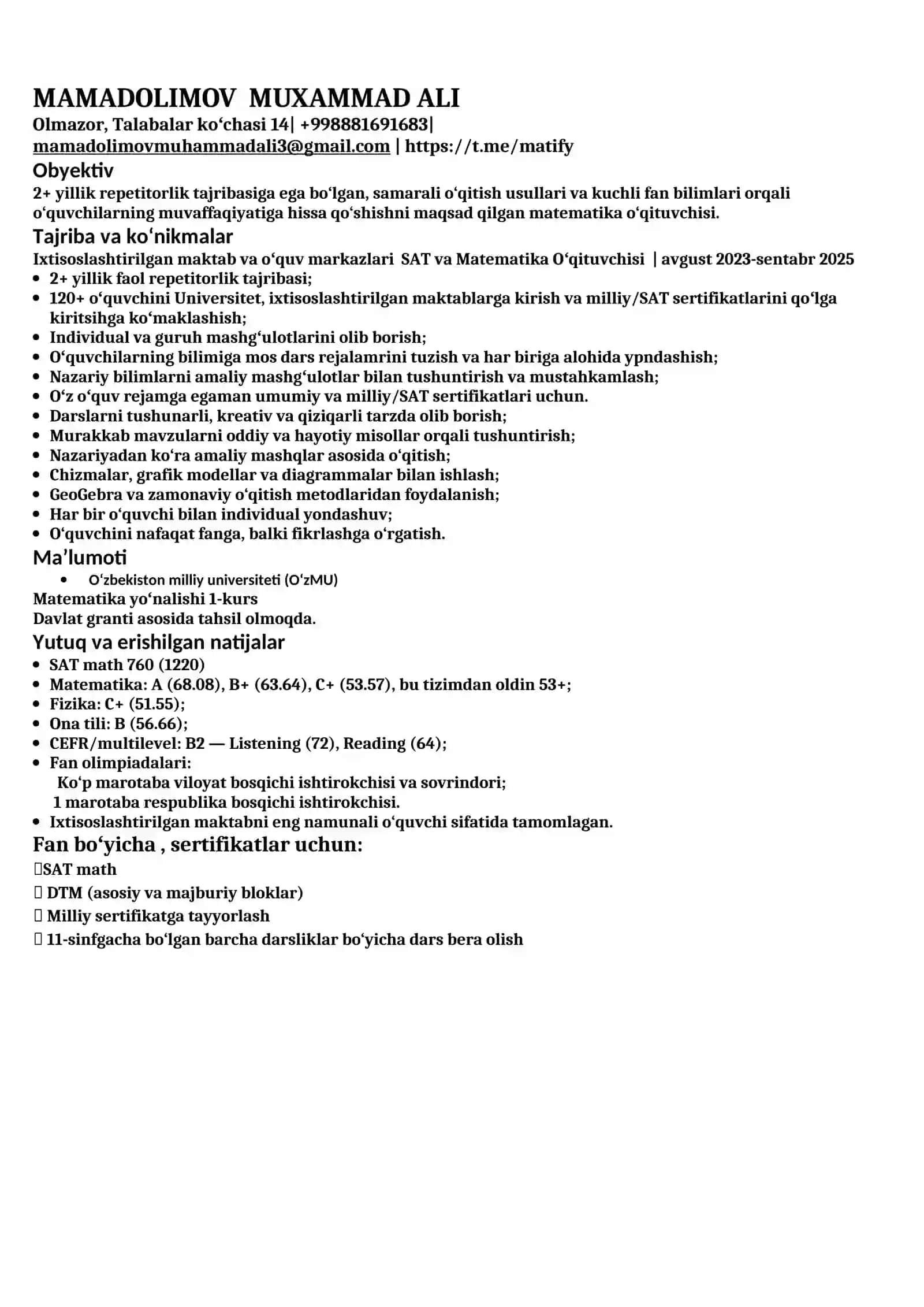 Matematiklar 4