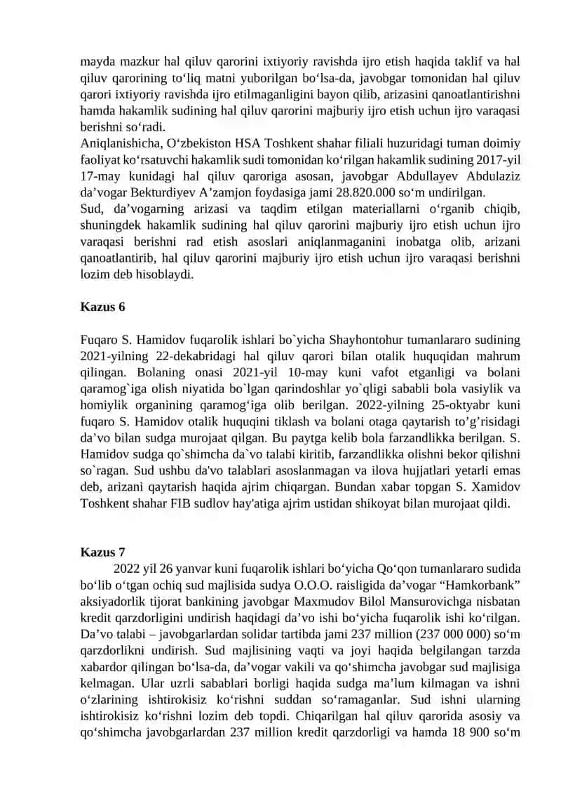 Sudga Xusheva Sabina Siroj qizining murojaati 4