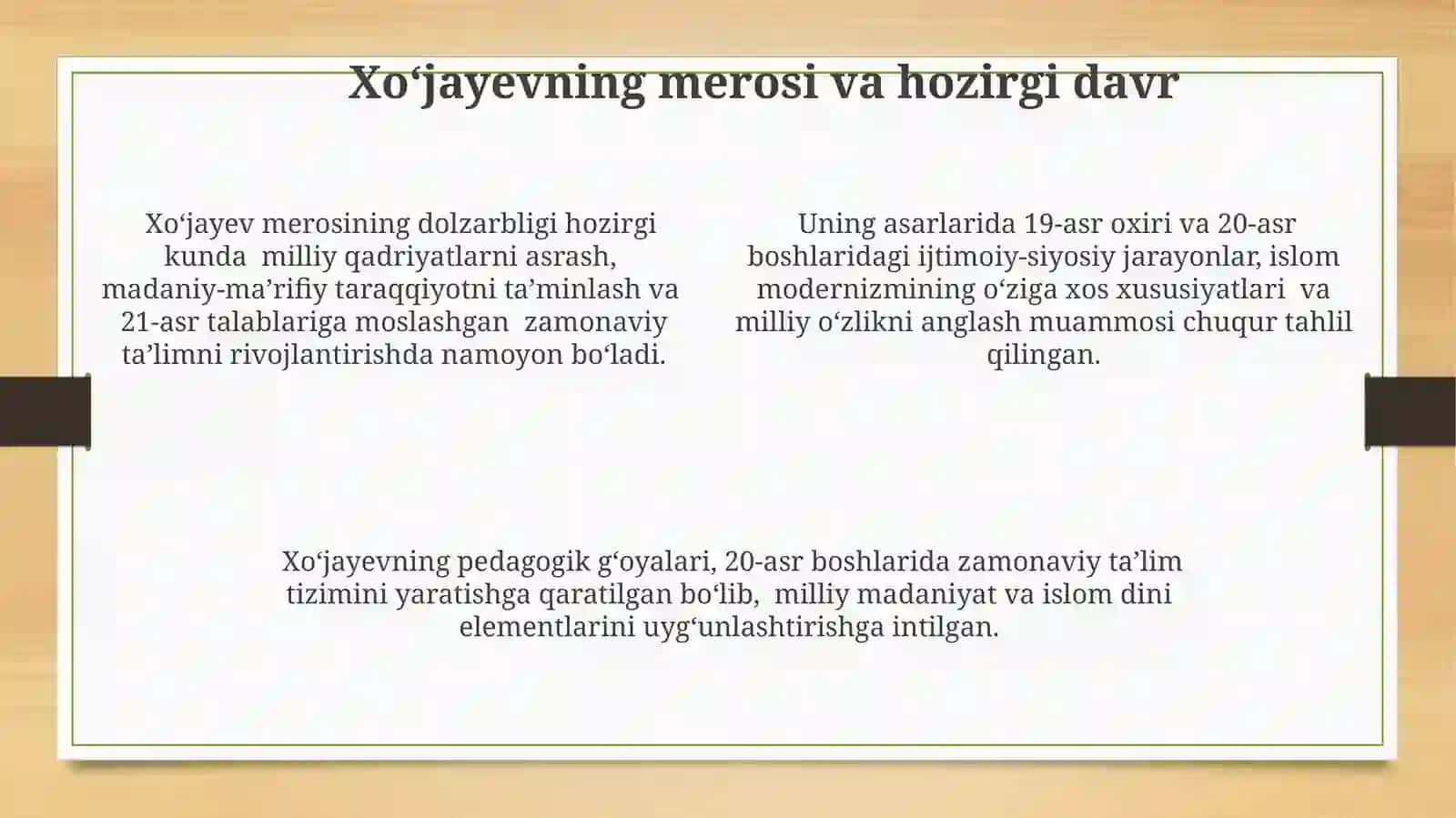 Fayzulla Xo'jayev va Jadidchilik 4